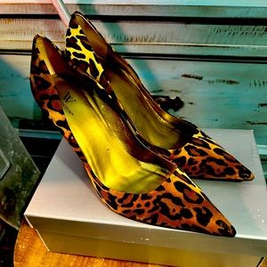Leopard Print Pumps
